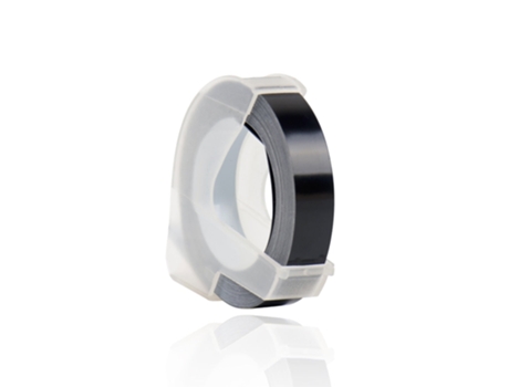 Cinta Adhesiva Plástica Dymo 3D (Color Plata - 9Mm)