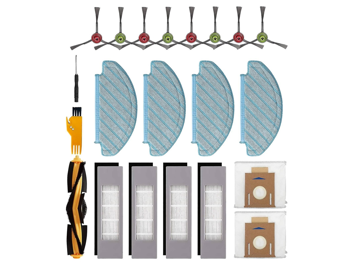 El kit de accesorios se aplica a los robots Ecovacs Deebot Ozmo T8, T8, Aivi y T8 Max.