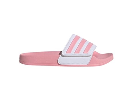 Chanclas Adilette ADIDAS Mujer (Rosa, Blanco - Material Sintético -37,3)