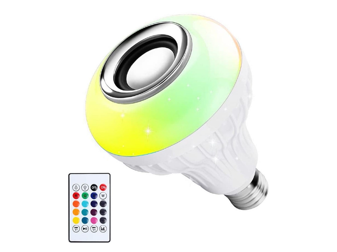 2026-bombilla Led Rgb Con Bluetooth Y Control Remoto Para Música, Fiesta, Hogar, Dormitorio Y Bar