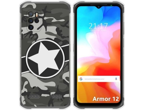 Carcasa Ulefone Armor 12 5G TUMUNDOSMARTPHONE Dibujos Camuflaje 02 Multicolor