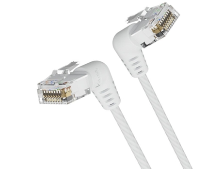 Cable de Red Rj45 Utp VENTION Ibowd Cat.6A/ 50Cm/ Blanco