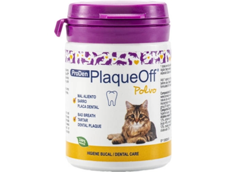 Complemento Alimenticio de Gatos PLAQUEOFF Placa Off (40g)