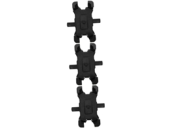 Soporte giratorio para celular de 3 piezas, ideal para bicicletas y motos. Estable y fácil de usar, de Gokoco.