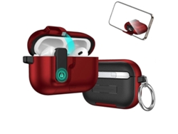 Estuche para auriculares inalámbricos con bloqueo automático integrado para Airpods Pro 3 GIECY