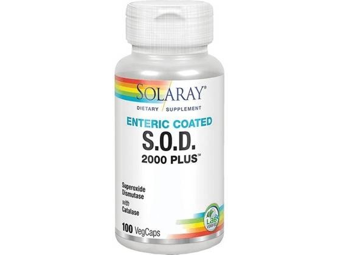 Complemento Alimentar SOLARAY S.O.D. (100 cápsulas vegetais)