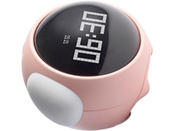 Reloj Despertador Digital Led Para Niños Y Niñas Con Patrón De Expresión Y Luz Nocturna Táctil Integrada.