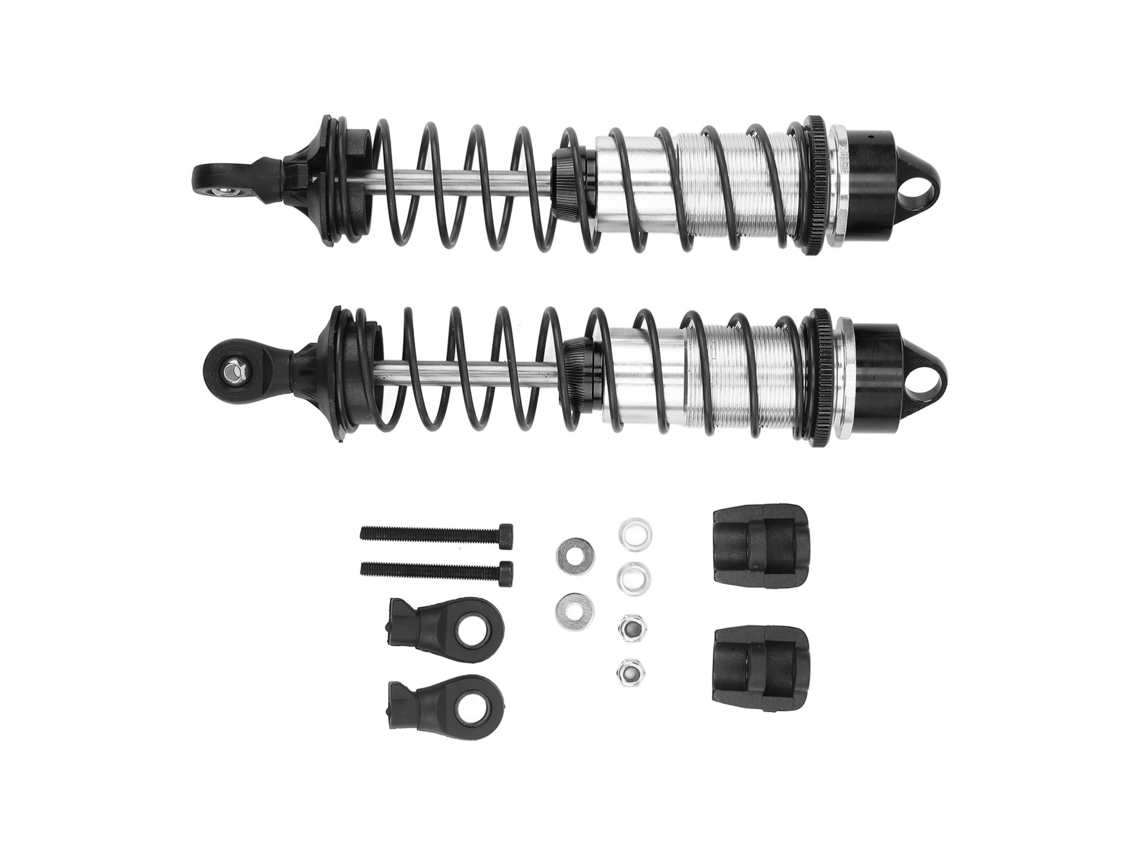 Amortiguador trasero profesional de aleación de aluminio para coches RC Arrma Series 1/7 1/8 Negro