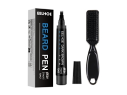 Kit de lápiz rellenador de barba Eelhoe para comercio exterior, resistente al agua, al sudor y sin maquillaje.