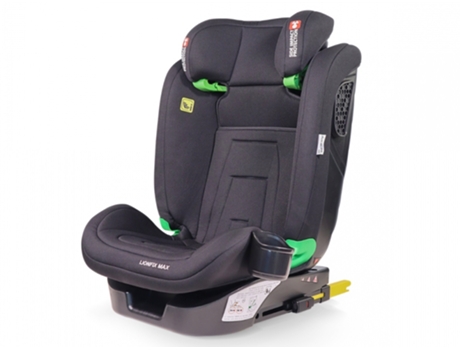 Silla de coche infantil IsoFix MOBICLINIC Evolutiva 100-150 cm Reclinable 3 posiciones 10 posiciones Protecciones laterales Lionfix Max