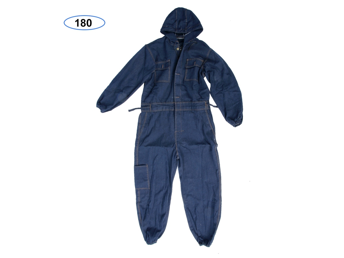 Traje De Soldadura Eléctrica Vaquero De Seguridad Laboral Para Mecánicos Reparadores Ropa Trabajo (180)