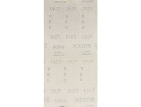 Malla de Lixa BOSCH Expert M480 para Lijadoras Orbitales - 115x230 mm - G 240 - 10 Un