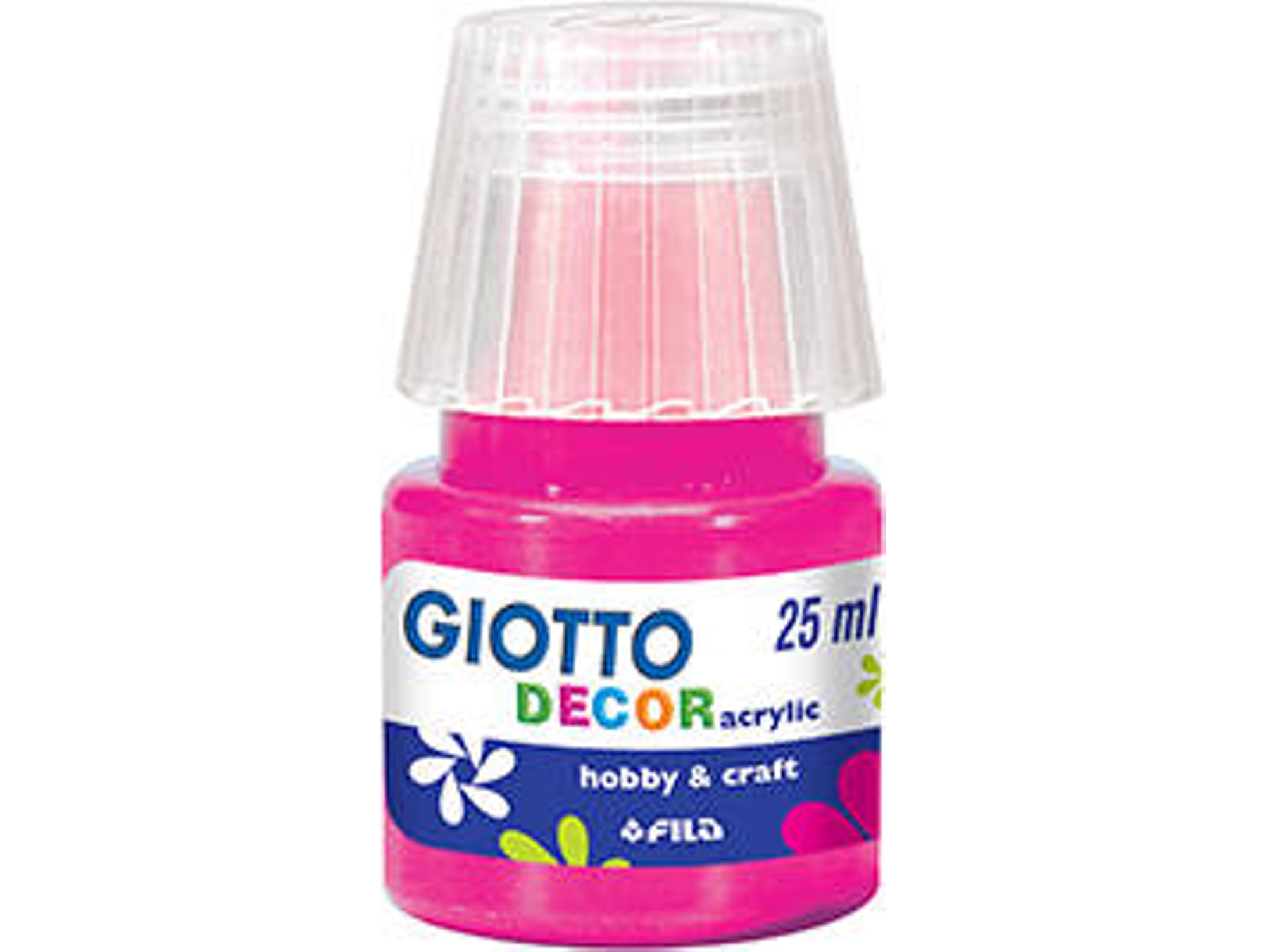 Pintura para Carteles Líquido GIOTTO Decor Acrílico Magenta (25ml)