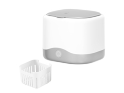 Limpiador ultrasónico Succebuy de 0,18 L para prótesis dentales, 30 W con luz UV