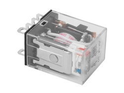 Relé electromagnético de potencia intermedio (220 V CA, 5 A)