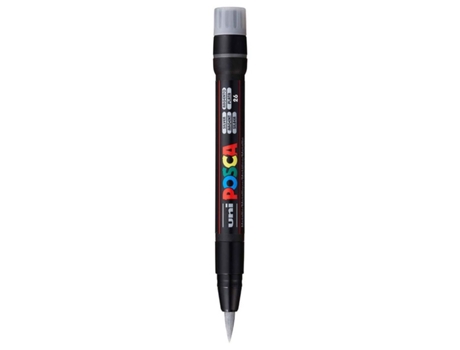 Marcador POSCA PCF-350 Punta Pincel Plata (Punta de 1 a 10 mm)