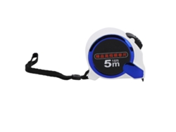 Cinta Métrica Telescópica Portátil De Acero De 5 M X 19 Mm De Alta Precisión Para Carpintería, Con Estuche.