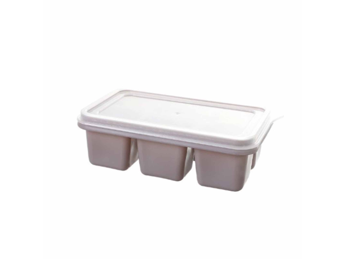 Bandeja De Silicona Para Cubitos De Hielo Con Tapa, 6 Compartimentos, Versátil Y Fácil De Usar Para Congeladores Domésticos.