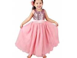 Vestido De Princesa Con Pedrería Para Niñas, Fiesta, Boda, Novia, Dama De Honor, Tutú, Ftu