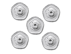 5 pçs mop pano para xiaomi dreame bot w10 robô aspirador de pó
