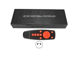 Controlador de pared de video (4k, 3x3)