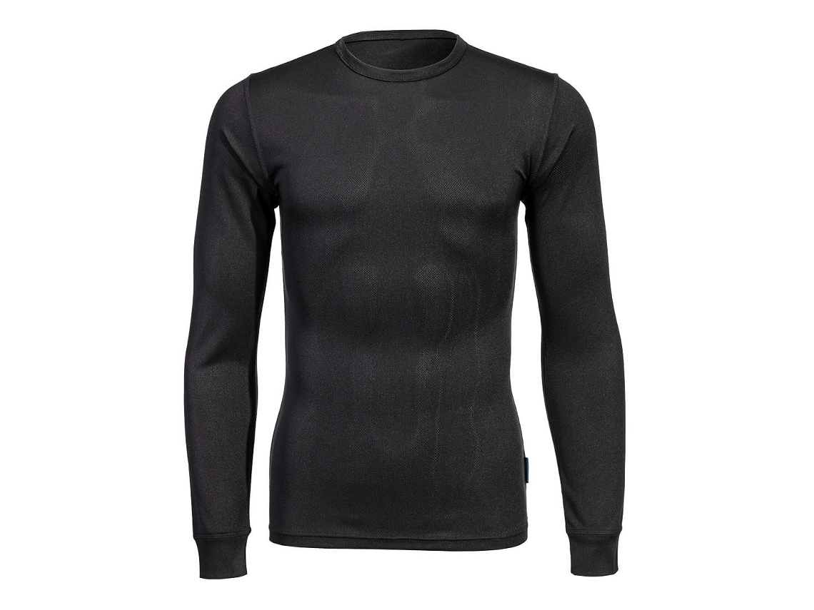 Camiseta interior de manga larga para mujer / Negra / S Portwest