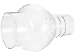 Chimenea Redonda De Cristal Transparente Resistente Al Viento Para Lámpara De Aceite, Repuesto Para Lámpara De Queroseno.