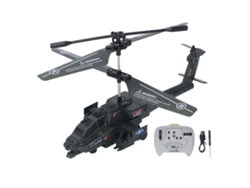 Helicóptero de control remoto ATS, recargable por USB, vuelo estable, batería de 500 mAh, 20 minutos de autonomía, juguete RC para niños.
