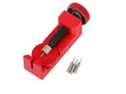 Kit De Reparación Y Extracción De Pasadores Para Ajuste De Correas De Reloj (rojo)