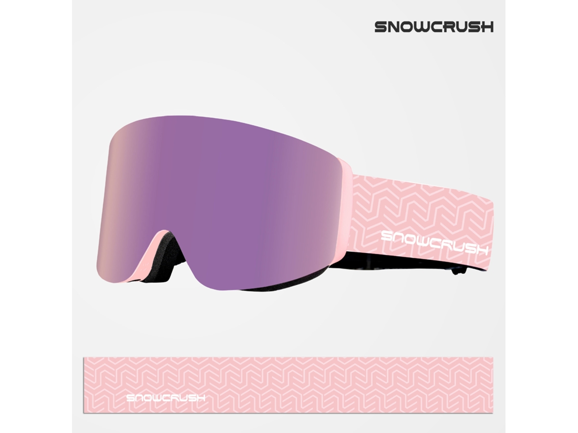 Óculos De Esqui Pro Sem Moldura Com Lentes Intercambiáveis E Proteção Uv400