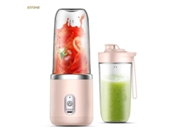 Mini exprimidor, rosa, mini exprimidor eléctrico portátil para batidos, zumos de frutas, leche, YWEI Dropshipping