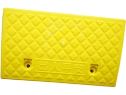 Rampa De Plástico Resistente Para Coche, Camión, Scooter Y Otras Dimensiones (color Amarillo).