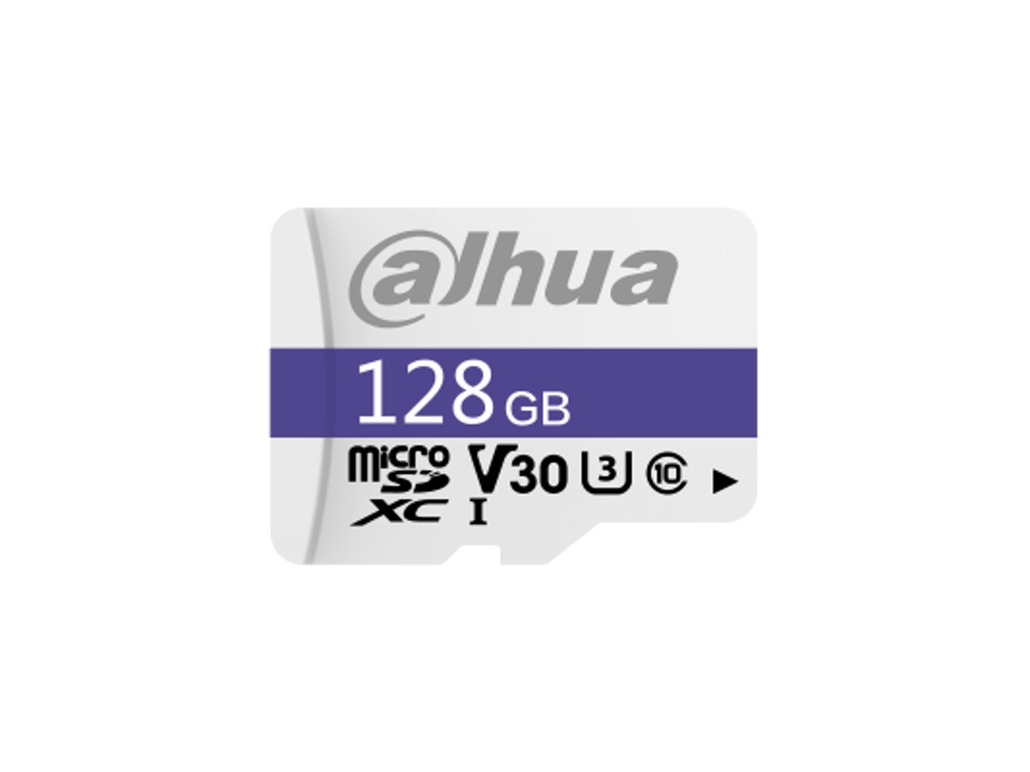 DAHUA Microsd 128Gb Microsd Card Read Speed Up To 95 Mb/S Write Speed Up To 38 Mb/S Speed Class C10 U3 V30 Tbw 80Tb Dhi-Tf-C100/128Gb