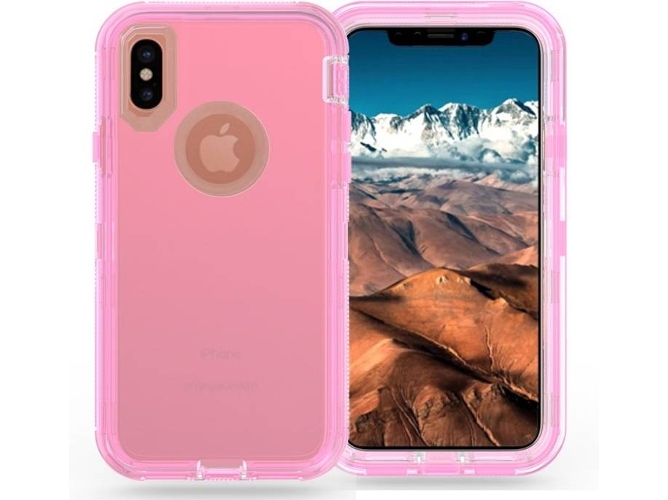 Funda iPhone X WISETONY Bailisheng-119 Rojo