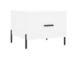 Maison Exclusive - Mesa De Centro Madera De Ingeniería Blanca 50x50x40 Cm