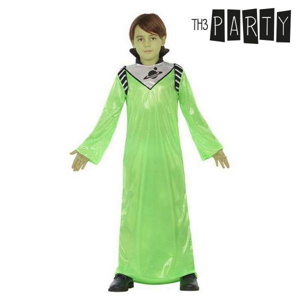 Disfraz Unisex Alien verde 1012 para niño atosa20765 color 10 12 20765