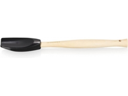 Espátula LE CREUSET (Negro - Madera, Silicona - 29 cm)