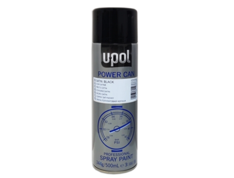Aerosol U-POL U-Pol Power Can Pcsb Negro Satinado (500 ml)