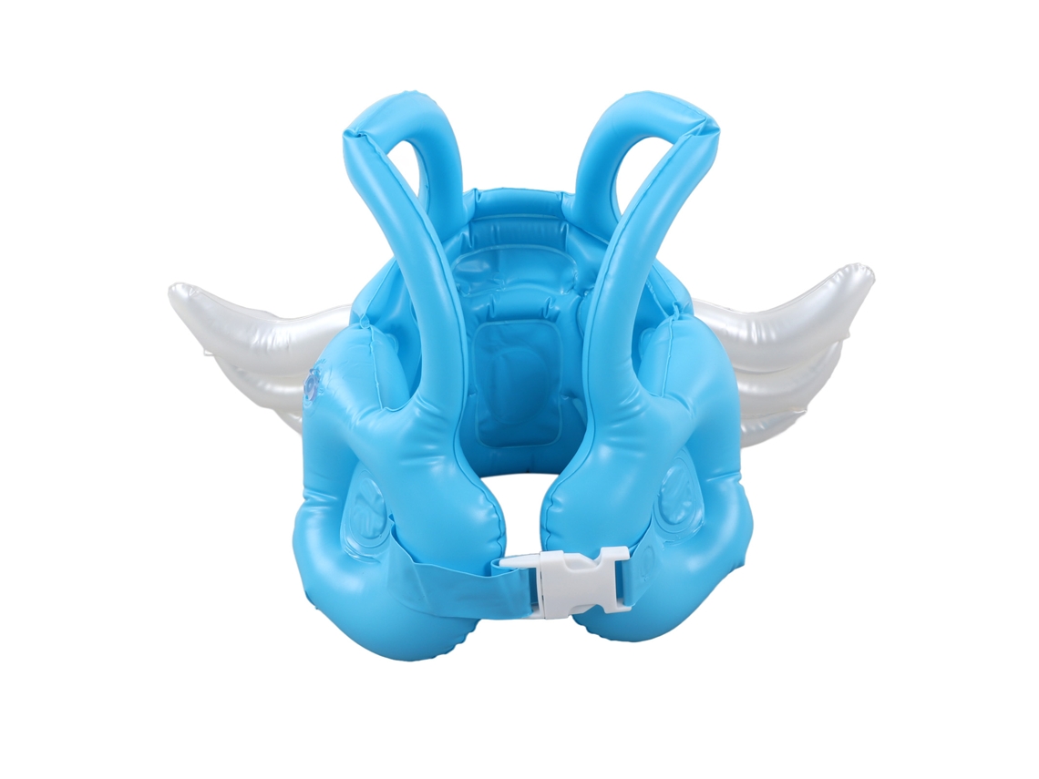 Chaleco Salvavidas Inflable Para Niños, Con Forma De Ángel, Para Edades De 3 A 8 Años, Color Azul.