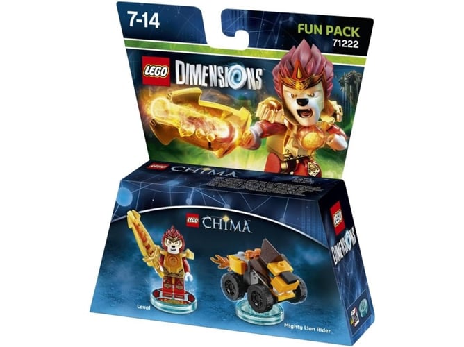 LEGO Dimensions: Pack de diversión de LEGO Dimensions - Laval (Edad Mínima: 7 - 57 Piezas)