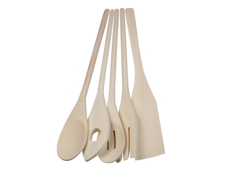 Utensilios de Cocina y Servicio de Madera 5 Piezas NORTHIX
