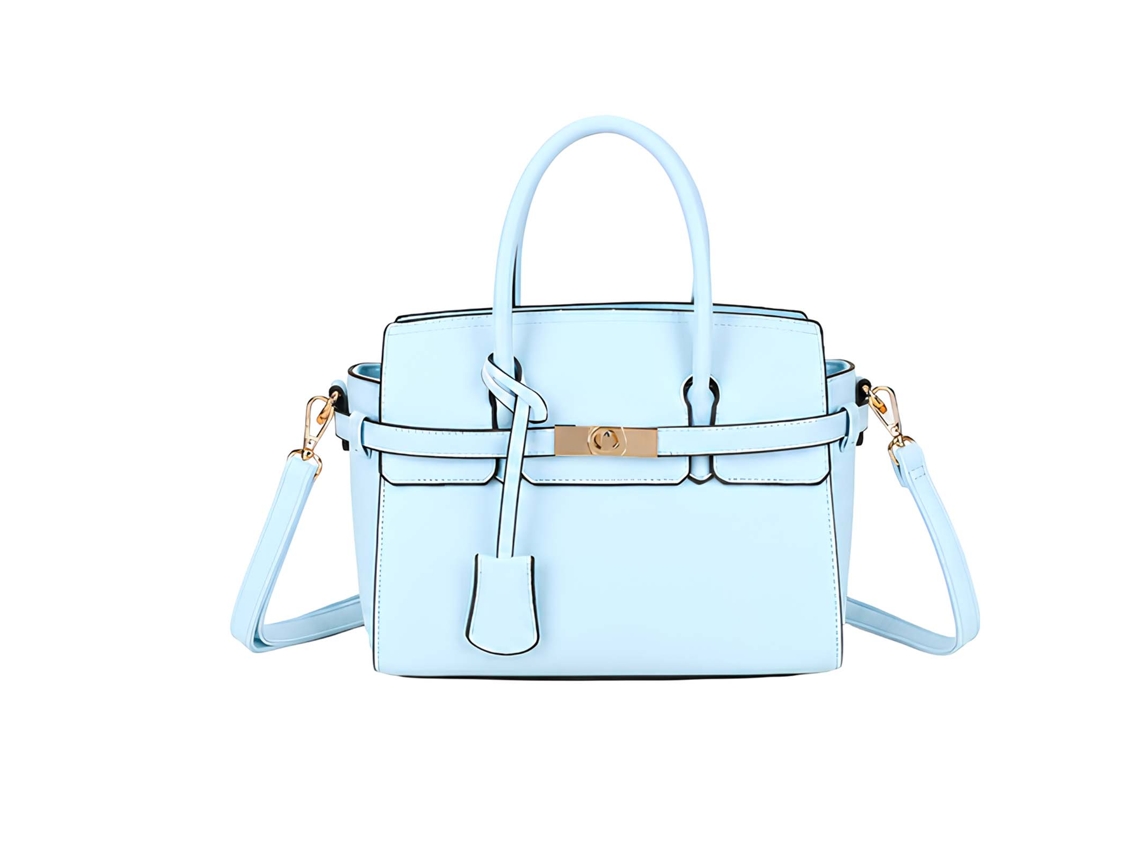 Bolso De Mano Camélia Para Mujer Efecto Piel Mate Con Diseño Estructurado