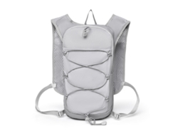 Mochila deportiva (gris claro) para uso al aire libre, mochila con botella de agua, gran capacidad, para ciclismo, senderismo y escalada.
