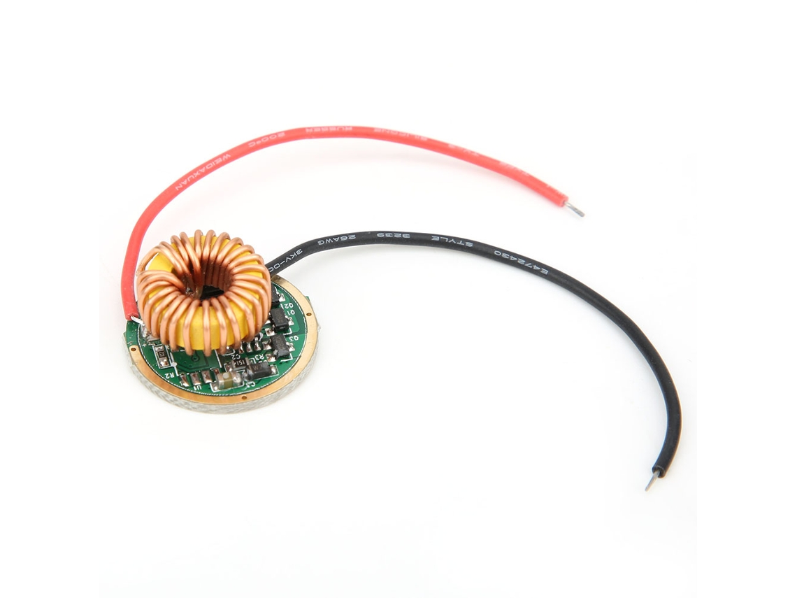 Placa Controladora Para Linterna Led De 3,7~12 V 2,8 A Para Xml-t6 De 10 W De Modo Único