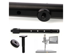 Soporte para pantalla de microscopio digital de 280 mm – Rotación de 360° | Montaje estable | Ajuste vertical