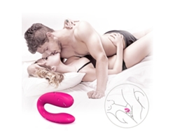 Vibrador En Forma De U Para Mujer, Masajeador Anal/vaginal, Estimulador De Clítoris, Juguete Sexual Adulto