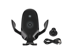 Cargador Inalámbrico Para Coche Ajustable 360° Con Soporte Para Teléfono Móvil Para Iphone 12, 11, Xs Y Xr.