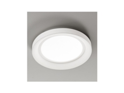 Plafón LED HIVE de metal blanco mate 40W PERENZ ø50cm