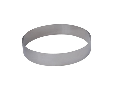 Molde de acero inoxidable para anillos de postre DE BUYER 24 cm