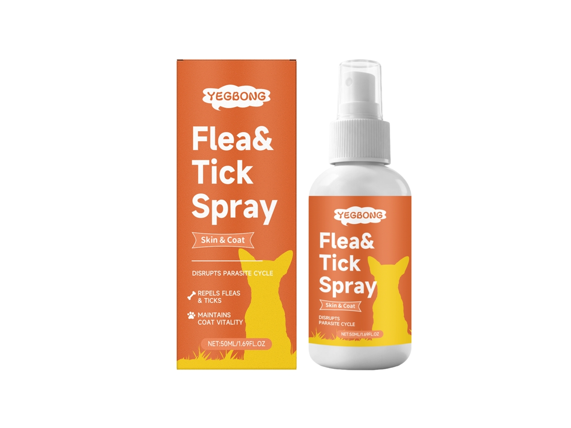 Espray repelente de pulgas y garrapatas Worten para perros